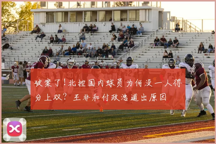 破案了!北控国内球员为何没一人得分上双？王非和付政浩道出原因